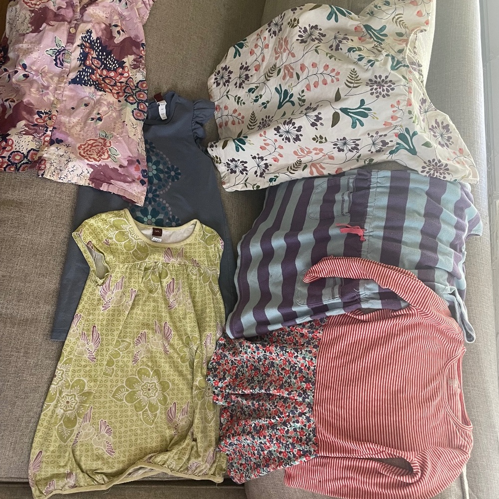 Bundle of size 5/6 girls Tea dresses